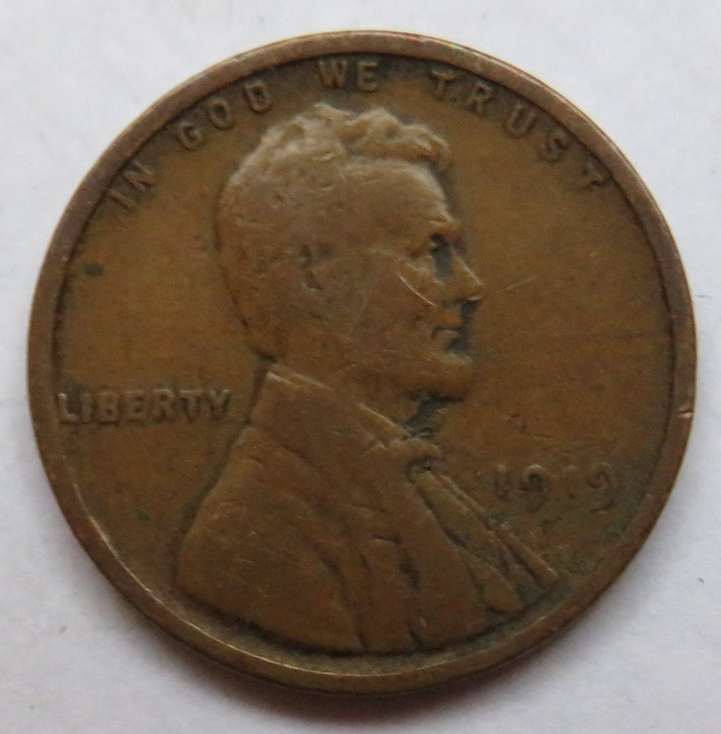1919 USA Lincoln One Cent Coin