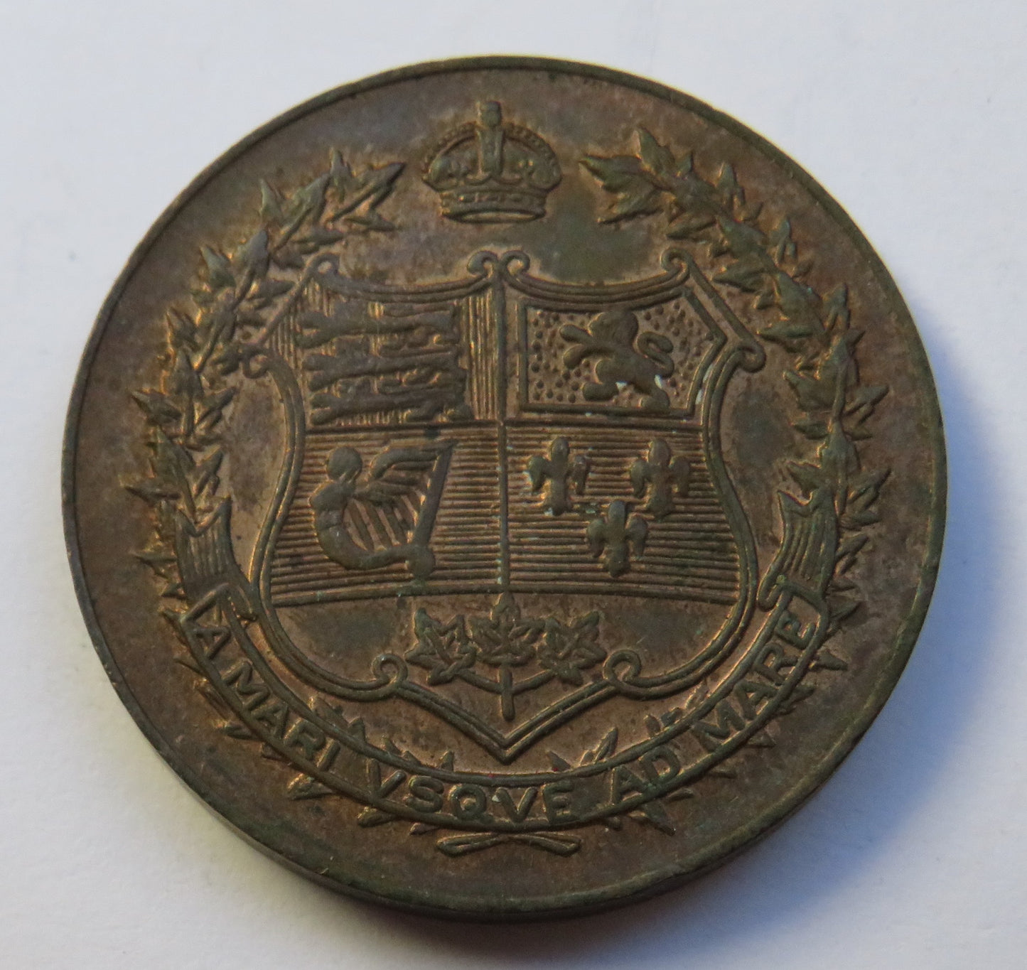 1867-1927 Confederation Of Canada Medal