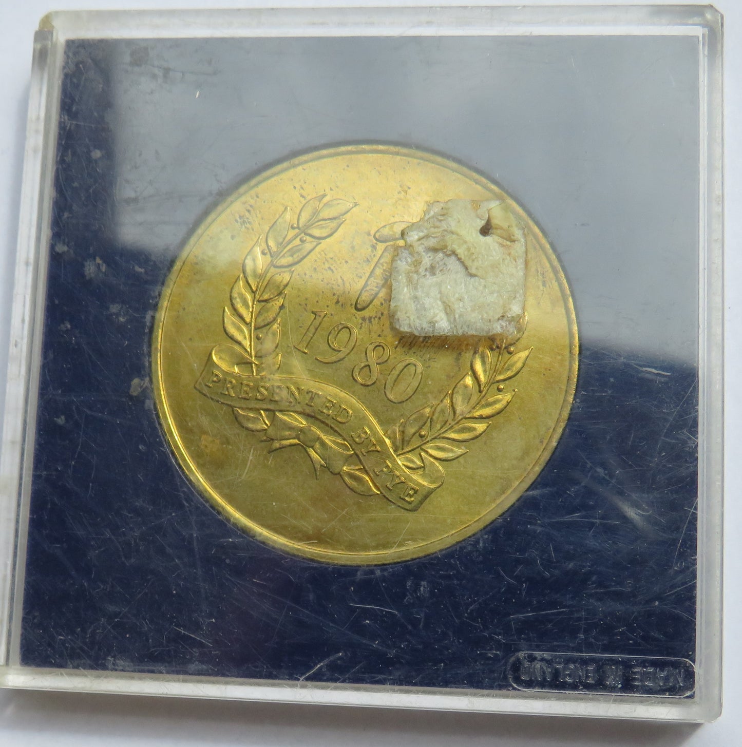 1980 Moscow Olympics Cased Medal Presented By Pye