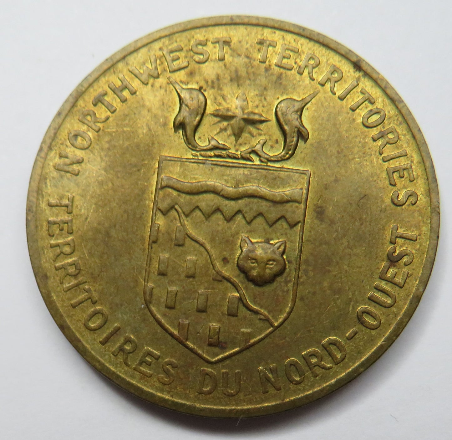 1960's Canada Commemorative Coin / Token Mountain Avens Northwest Territories