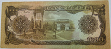Load image into Gallery viewer, Afghanistan 1000 Afganis Banknote
