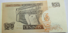 Load image into Gallery viewer, 1987 Peru 100 Intis Banknote
