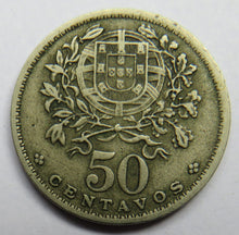 Load image into Gallery viewer, 1946 Portugal 50 Centavos Coin
