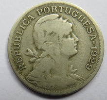 Load image into Gallery viewer, 1929 Portugal 50 Centavos Coin
