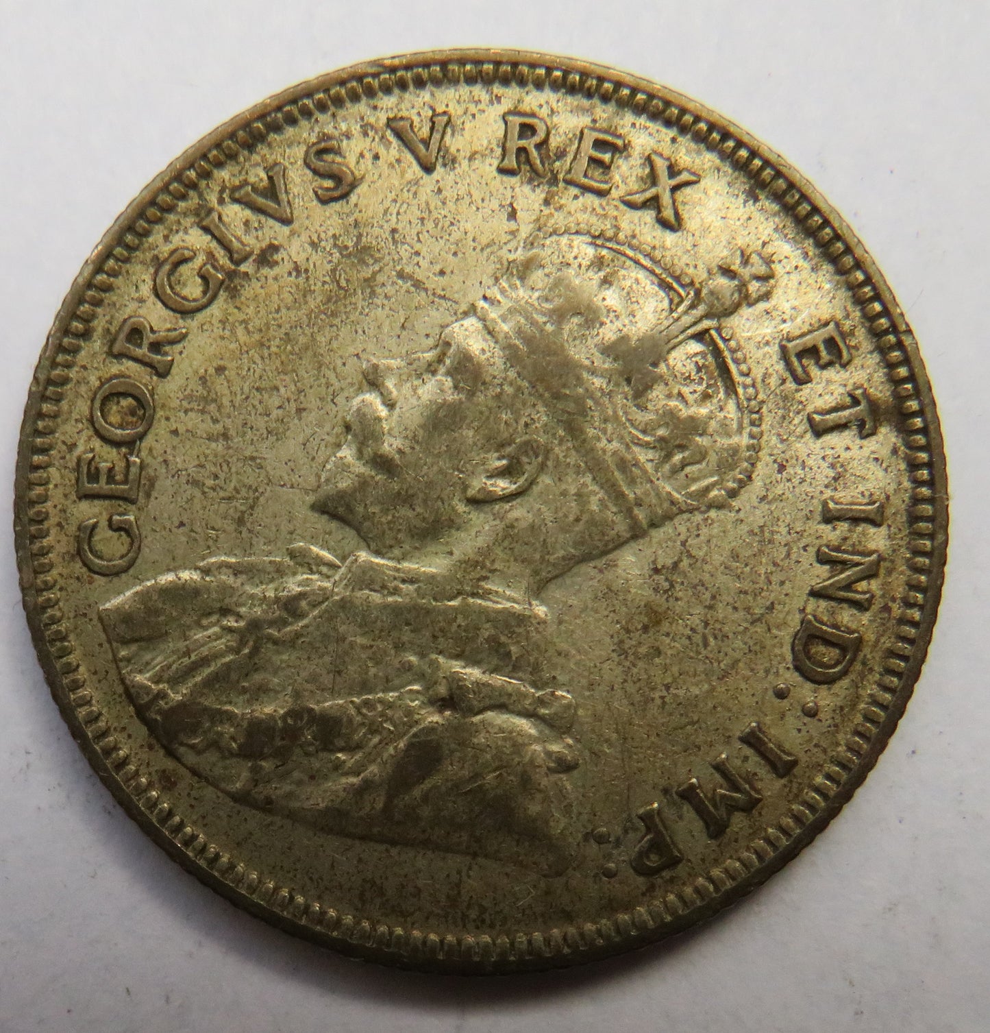 1924 King George V East Africa One Shilling Coin