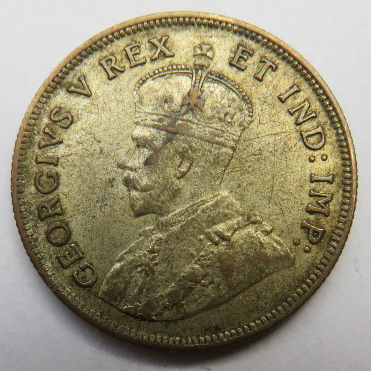 1924 King George V East Africa One Shilling Coin