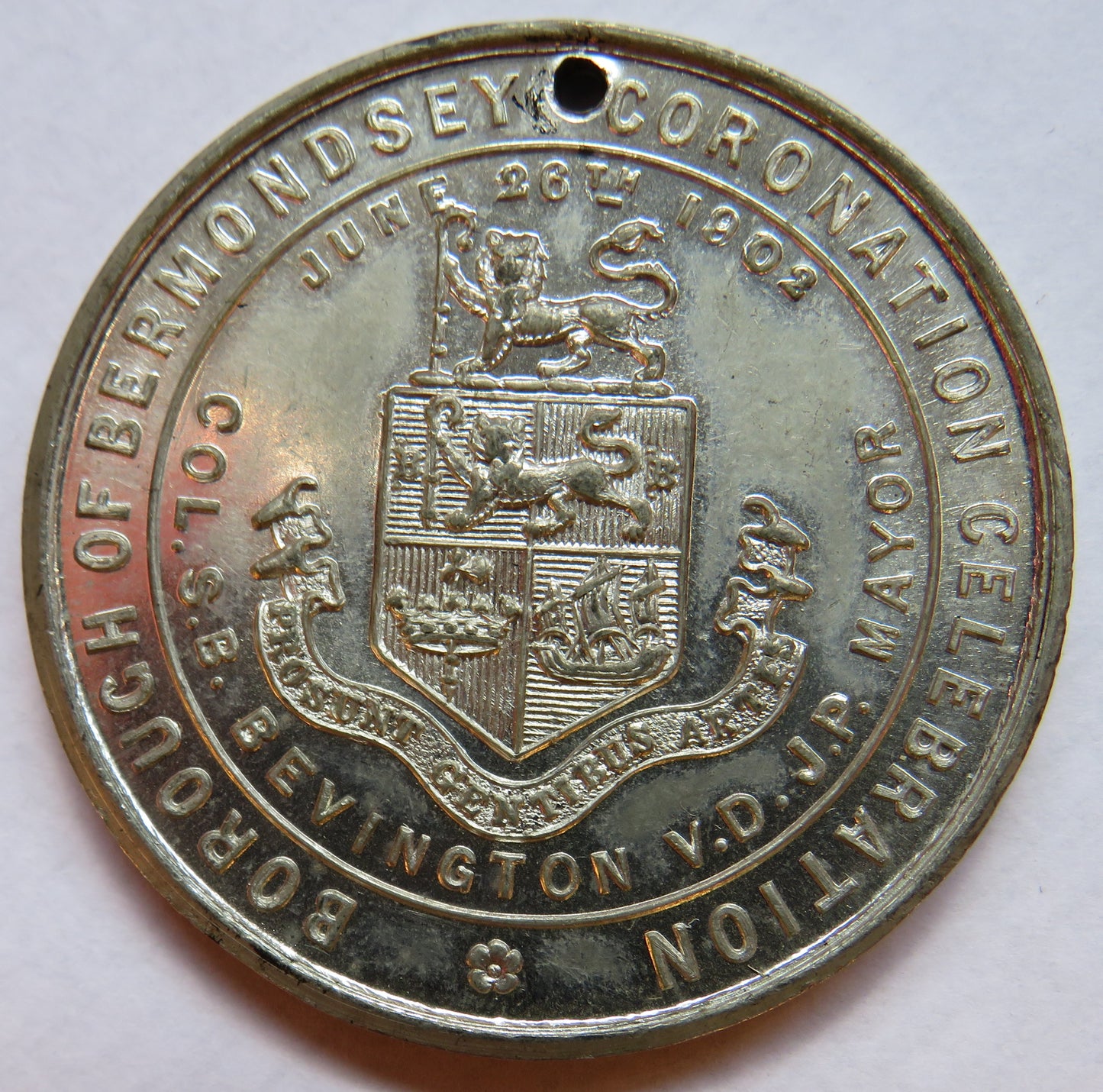 Borough Of Bermondsey Coronation Celebration 1902 King Edward VII