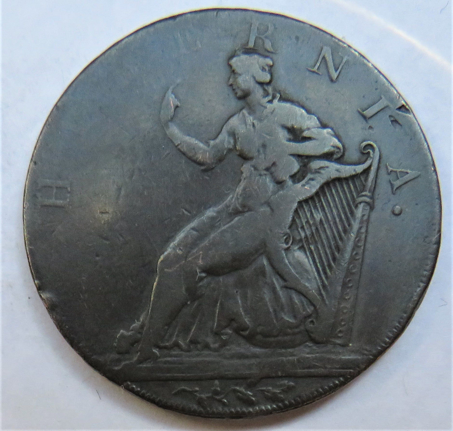 18thC Cronebane Halfpenny Token