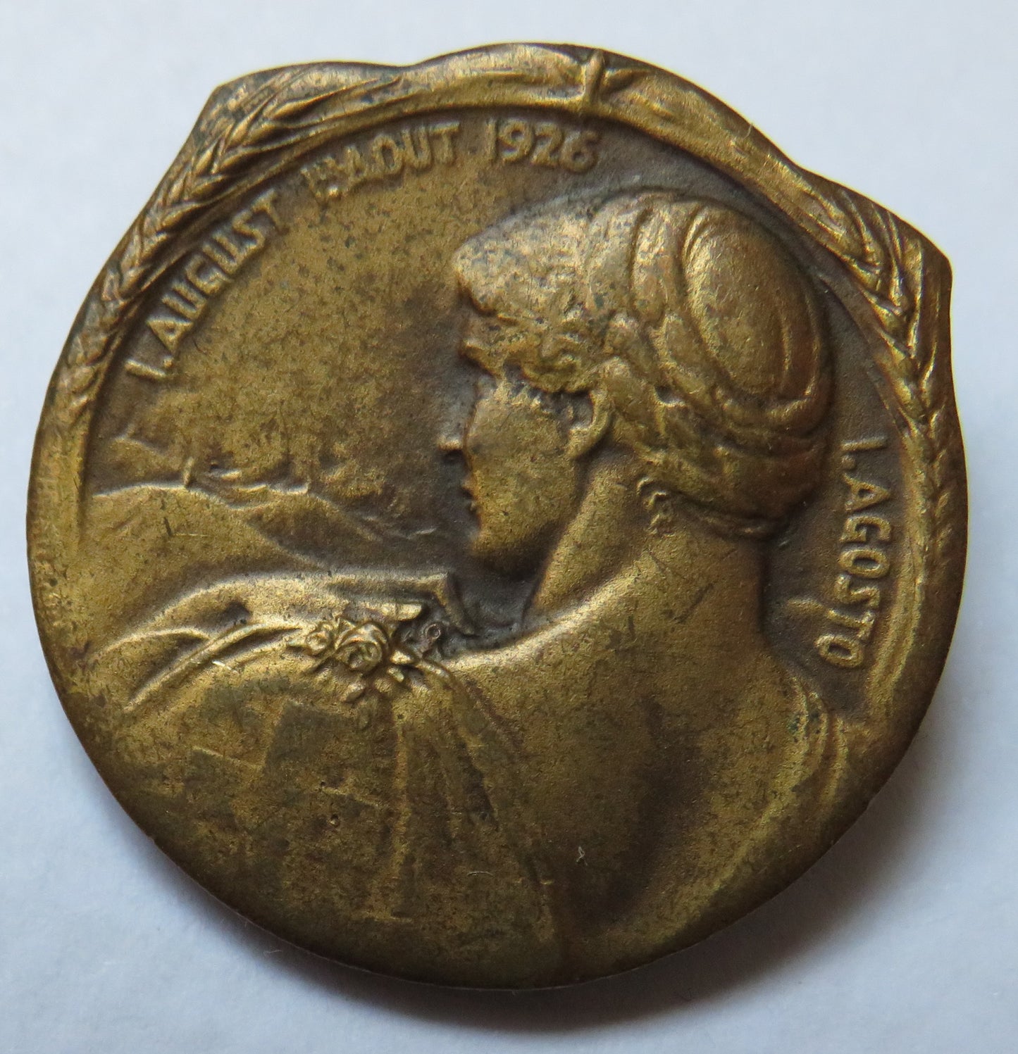 1926 Swiss National Day Brooch / Badge