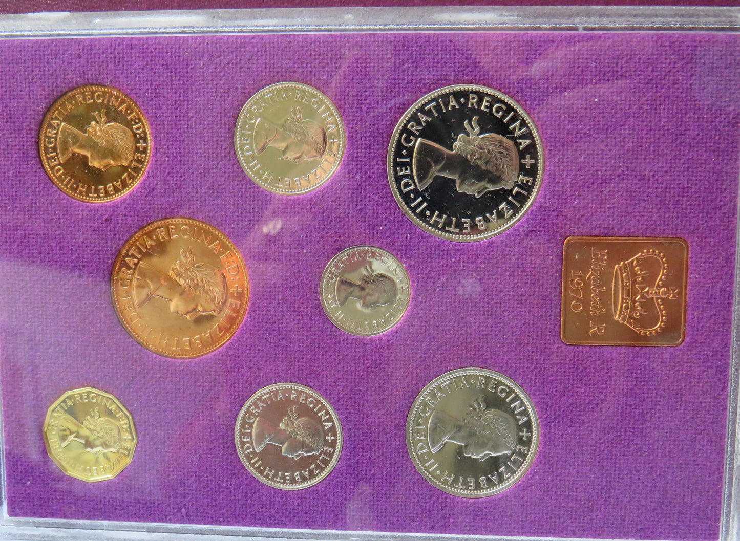 1970 Coinage Of Great Britain & Northern Ireland Proof Set