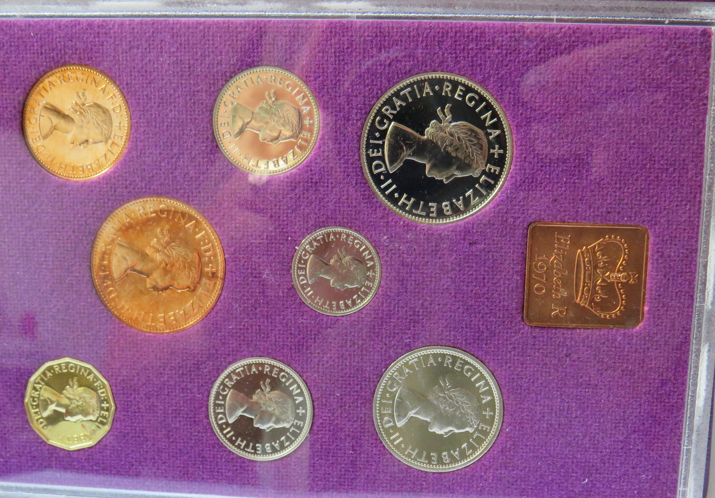 1970 Coinage Of Great Britain & Northern Ireland Proof Set