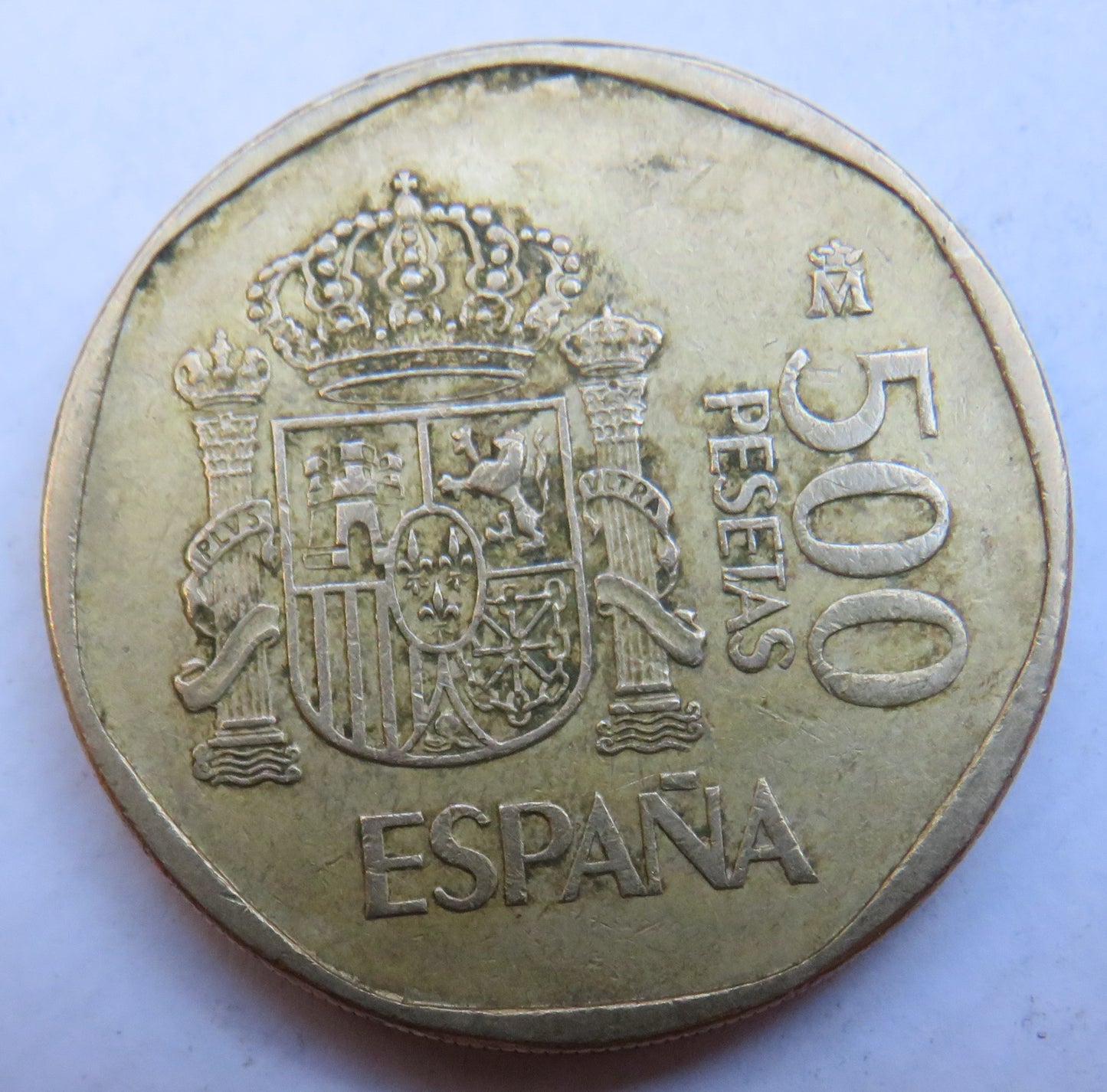 1989 Spain 500 Pesetas Coin