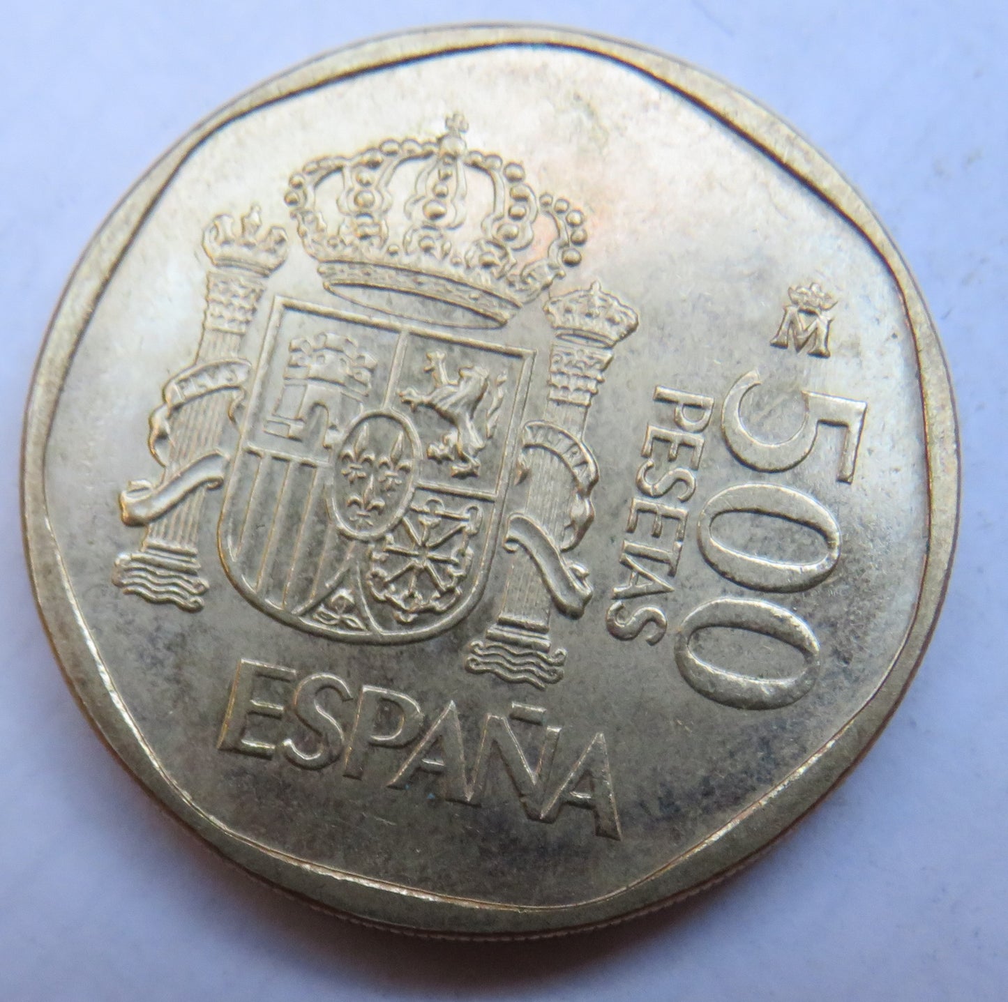 1989 Spain 500 Pesetas Coin
