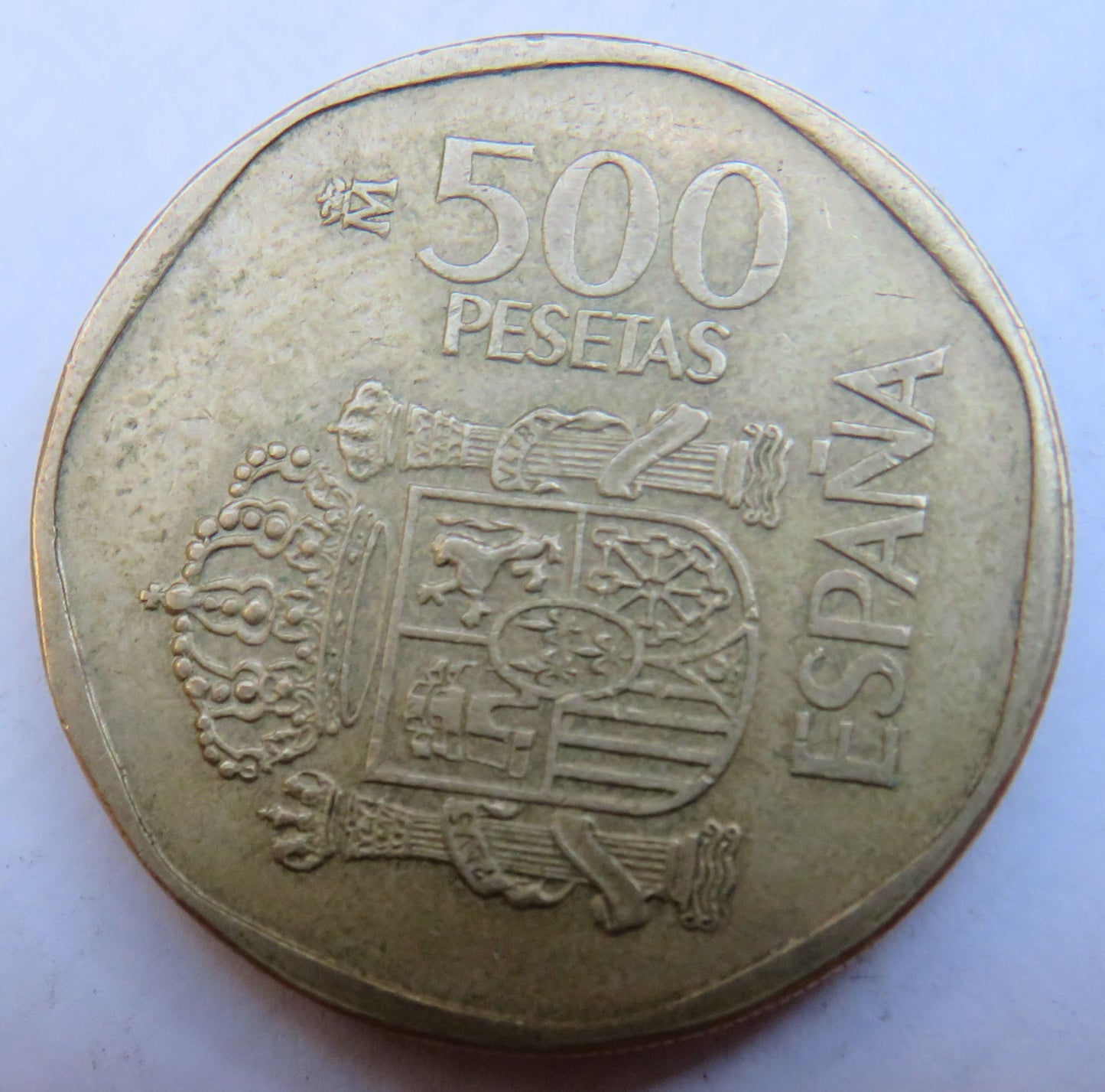 1989 Spain 500 Pesetas Coin