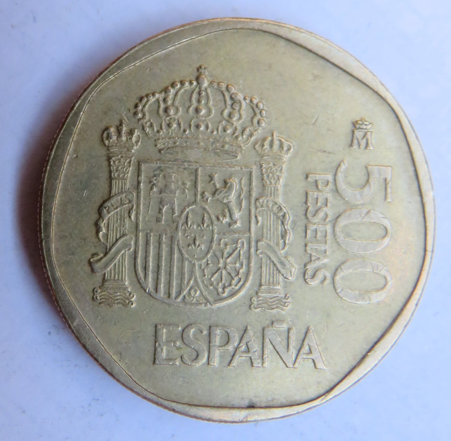 1989 Spain 500 Pesetas Coin