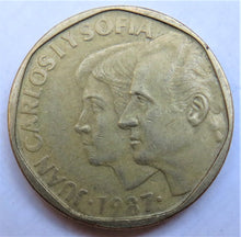 Load image into Gallery viewer, 1987 Spain 500 Pesetas Coin
