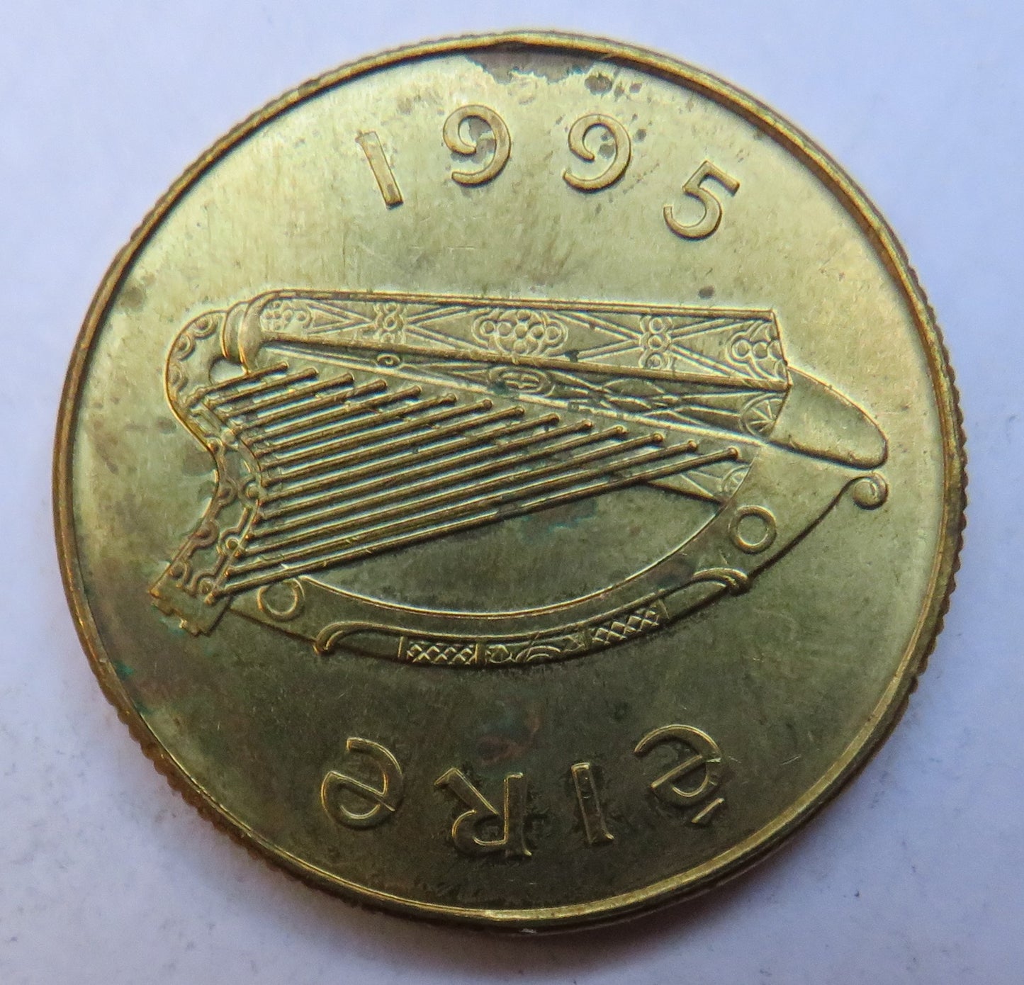1995 Ireland 20p Twenty Pence Coin