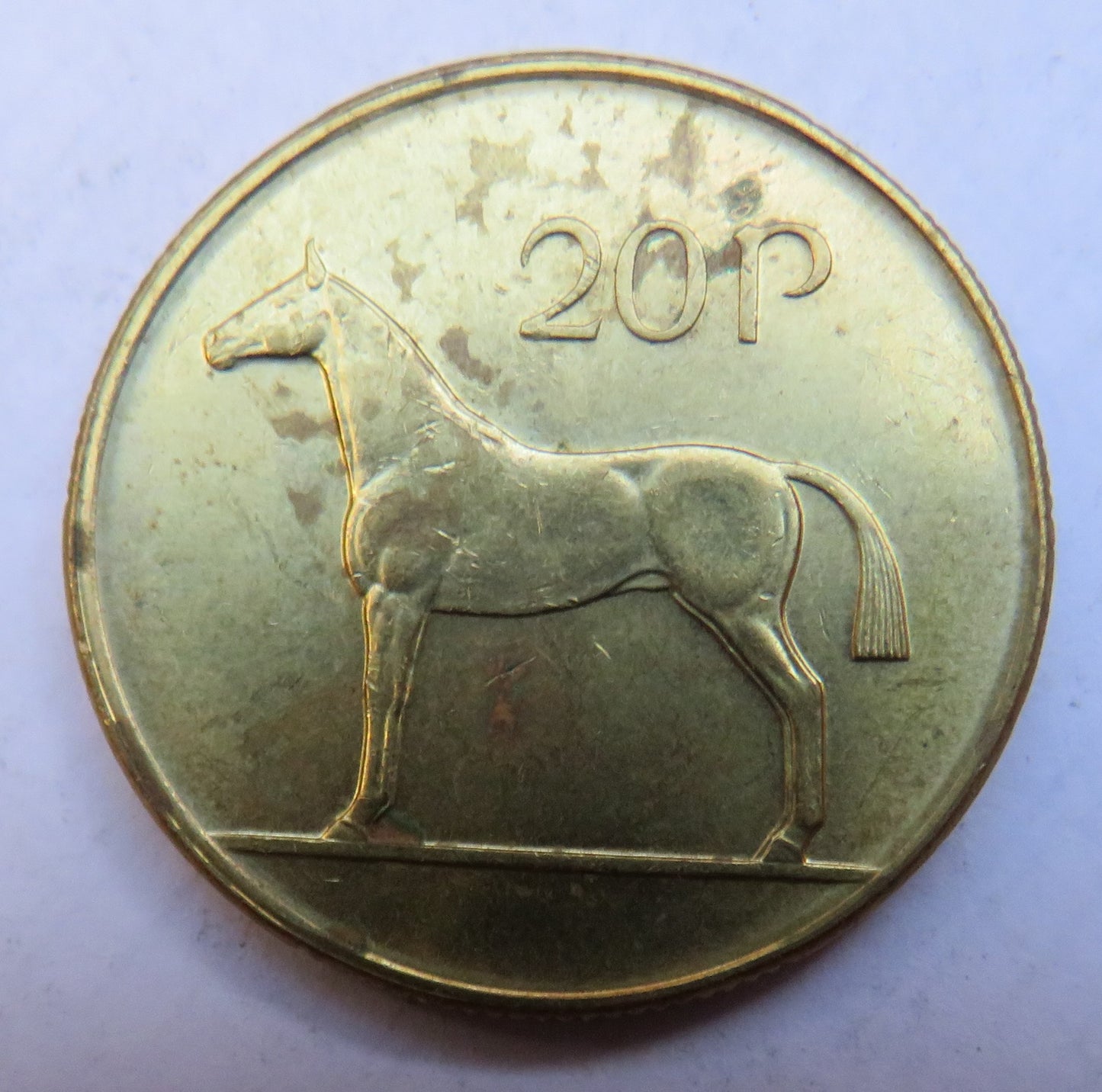 1995 Ireland 20p Twenty Pence Coin