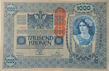 Load image into Gallery viewer, 1902 Austria 1000 Kronen Banknote

