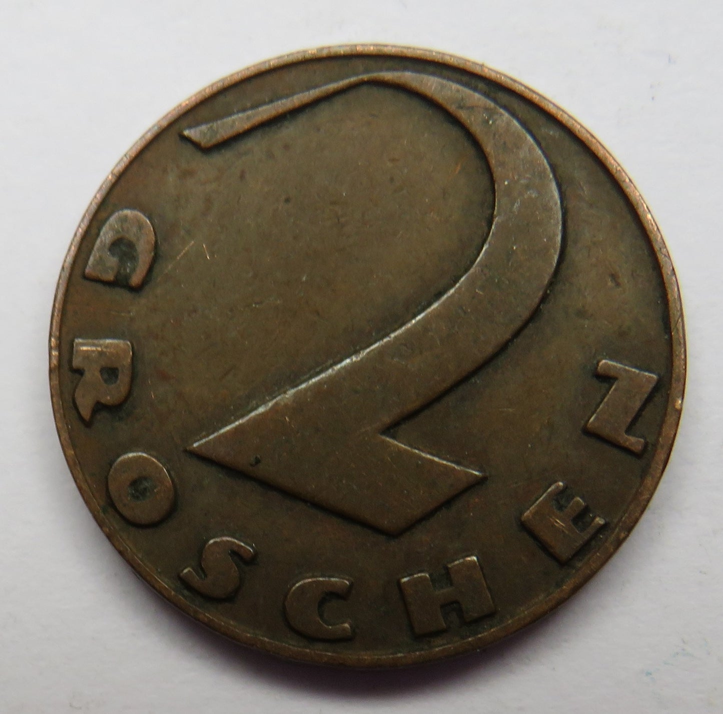 1925 Austria 2 Groschen Coin