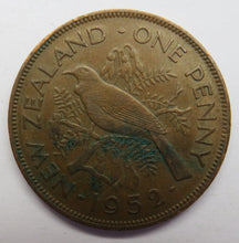 Load image into Gallery viewer, 1952 King George VI New Zealand One Penny Coin
