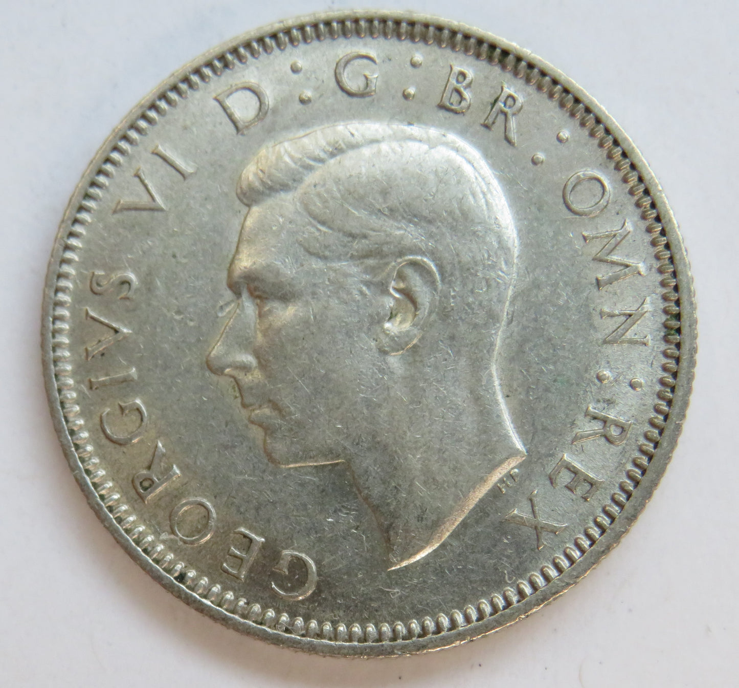 1946 King George VI One Shilling Coin (Scottish Reverse)