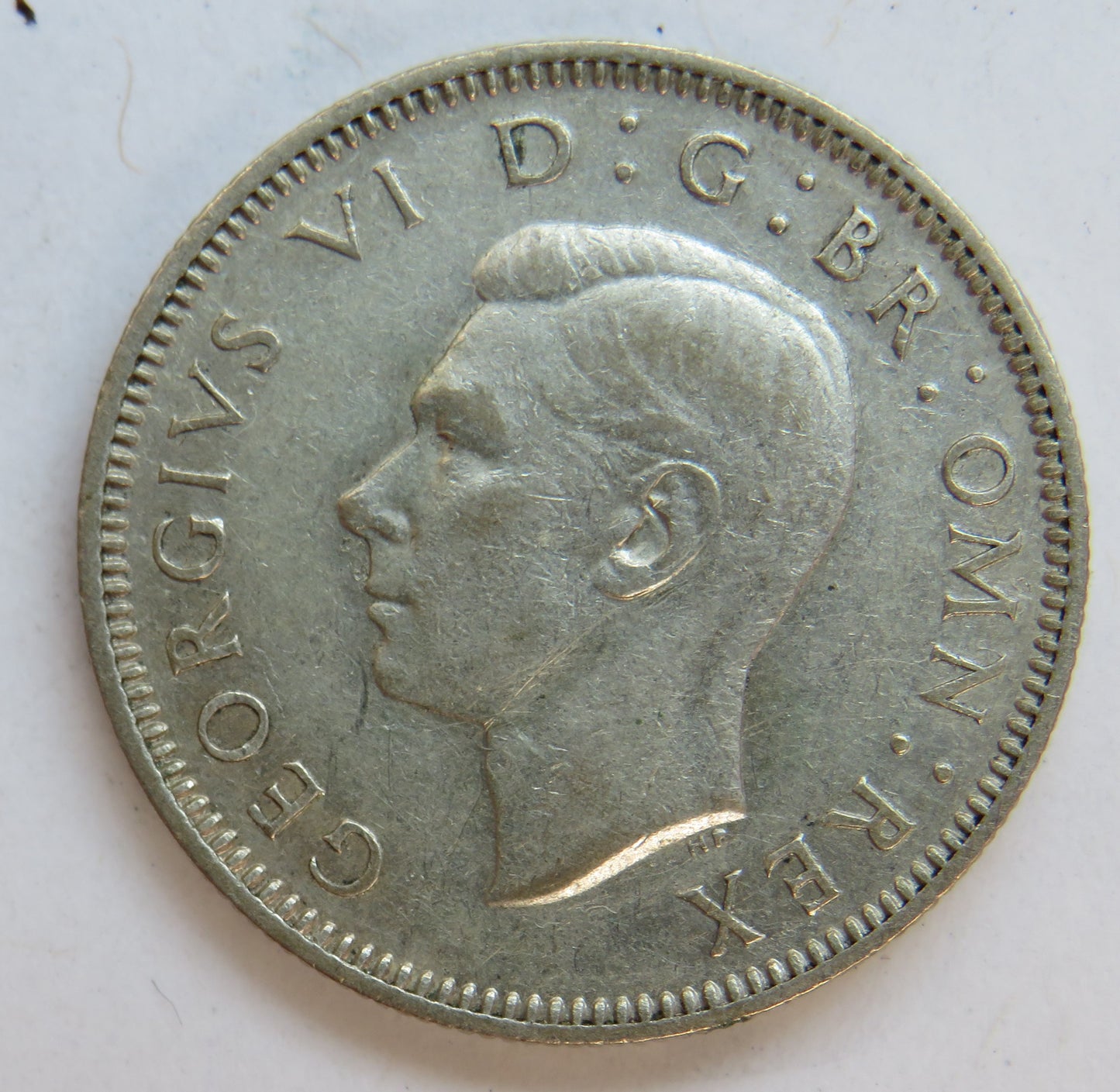 1946 King George VI One Shilling Coin (Scottish Reverse)