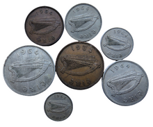 Load image into Gallery viewer, 1964 Eire Ireland Set Of 7 Coins
