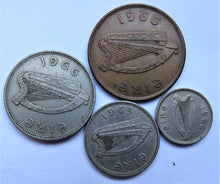 Load image into Gallery viewer, 1966 Eire Ireland Set Of 4 Coins (Partial Set)
