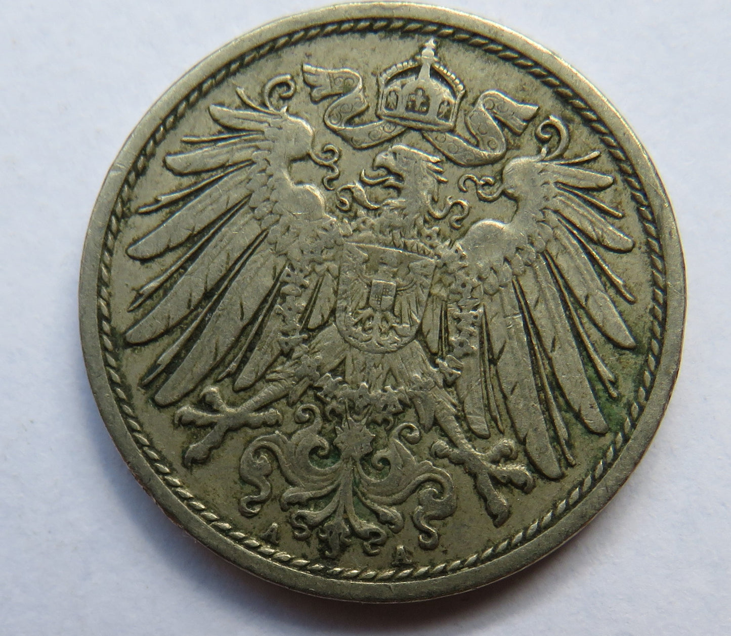 1904-A Germany 10 Pfennig Coin