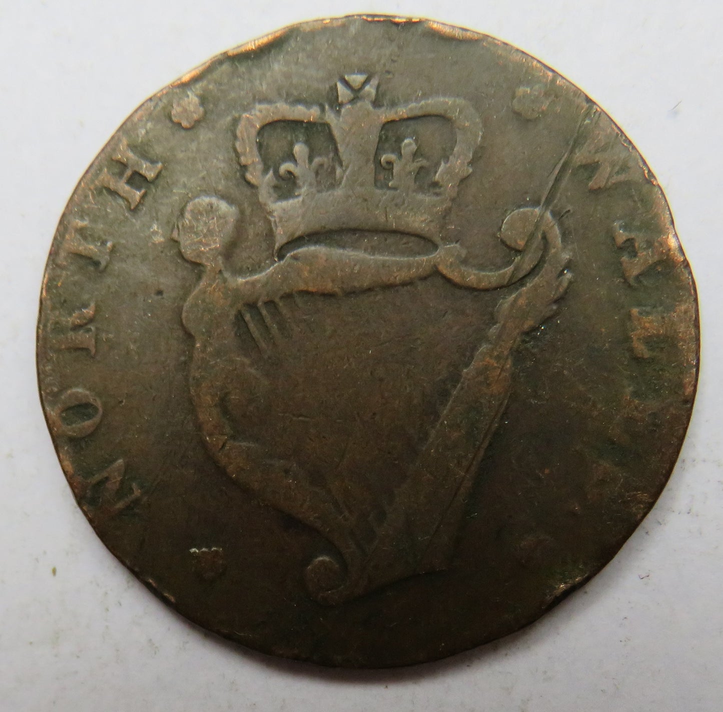 18thC Evasion Token Sr Bevois Southampton - North Wales