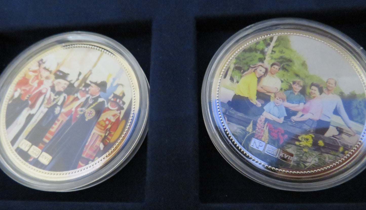 The Platinum Wedding Anniversary Numis Proof Collection 13 Coins