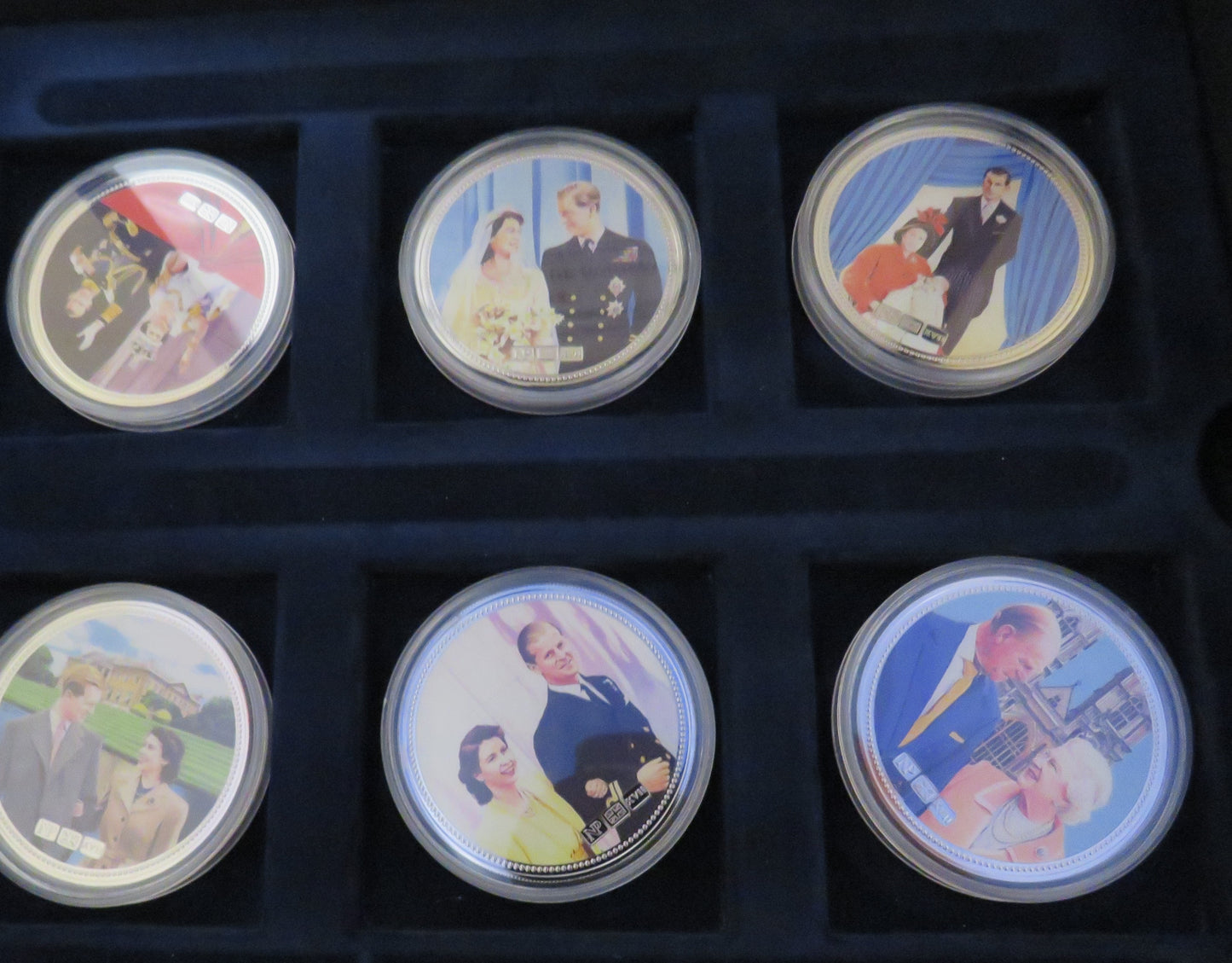 The Platinum Wedding Anniversary Numis Proof Collection 13 Coins