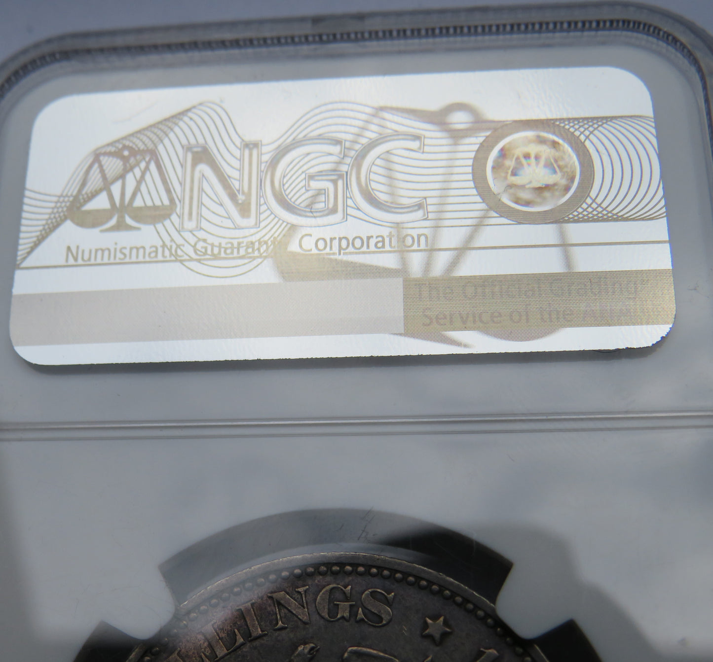 1897 South Africa  Silver 2 & 1/2 shillings Coin - AU Details