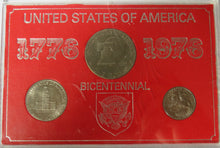 Load image into Gallery viewer, 1776-1976 United States Of America Bicentennial 3 Coin Set
