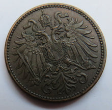 Load image into Gallery viewer, 1904 Austria 2 Heller Coin
