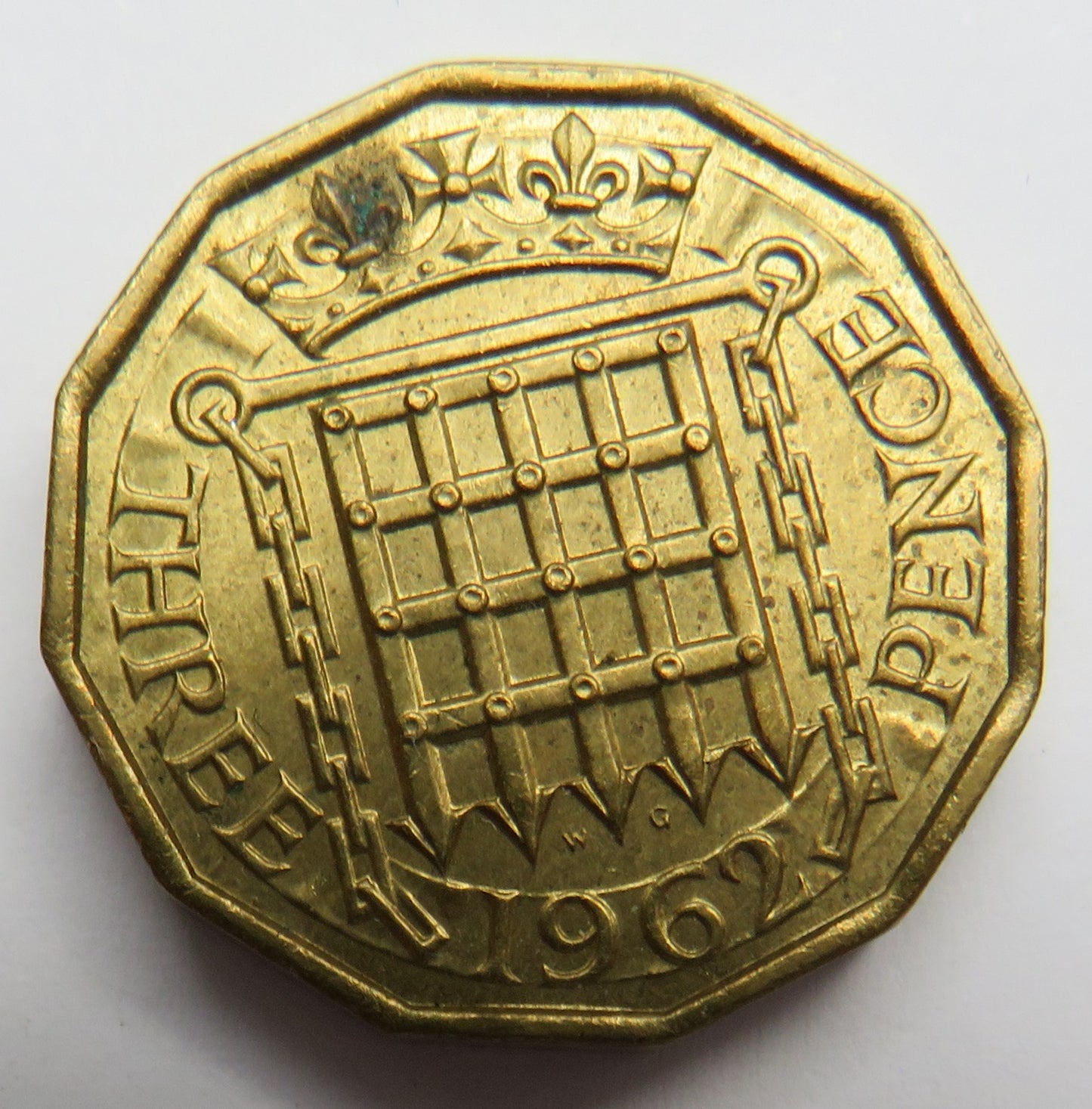 1962 Queen Elizabeth II Threepence Coin In Higher Grade