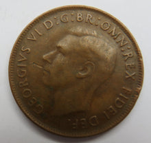 Load image into Gallery viewer, 1951 King George VI Australia One Penny Coin
