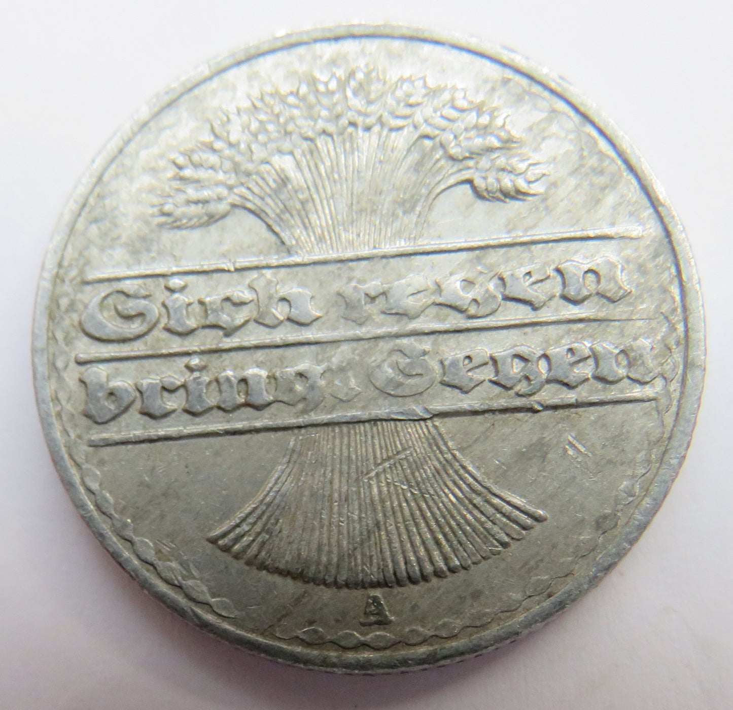 1920-A Germany - Weimar Republic 50 Pfennig Coin