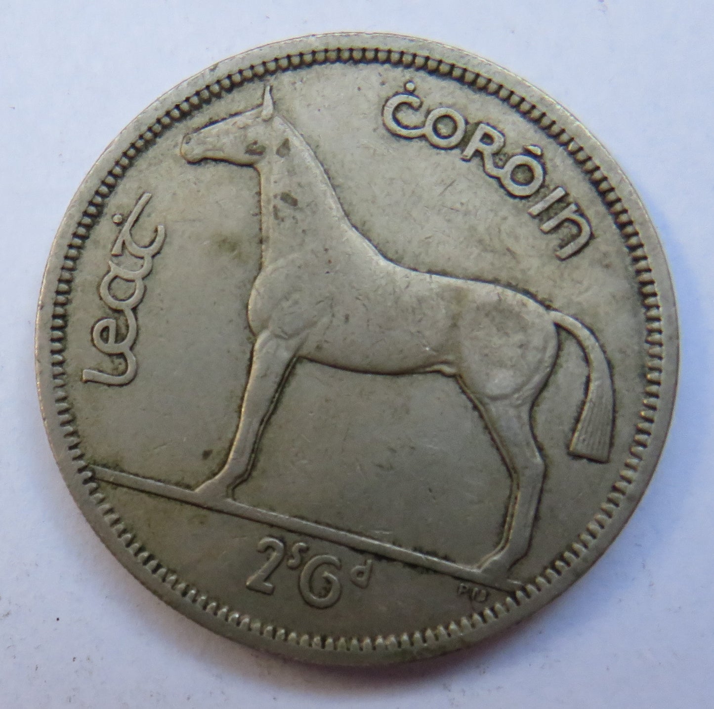 1963 Ireland Eire Halfcrown Coin