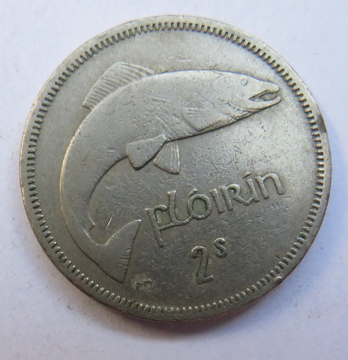 1966 Ireland Eire Florin / 2 Shilling Coin