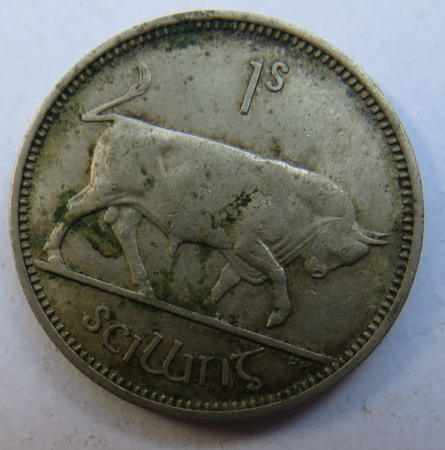 1955 Ireland Eire Shilling Coin