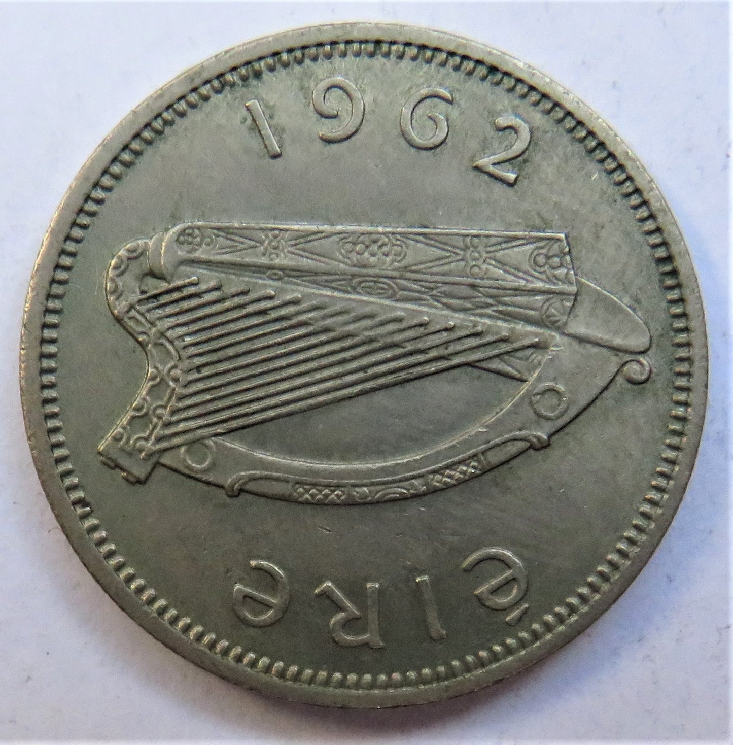 1962 Ireland Eire Shilling Coin