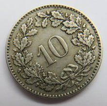 Load image into Gallery viewer, 1912 Switzerland 10 Rappen Coin

