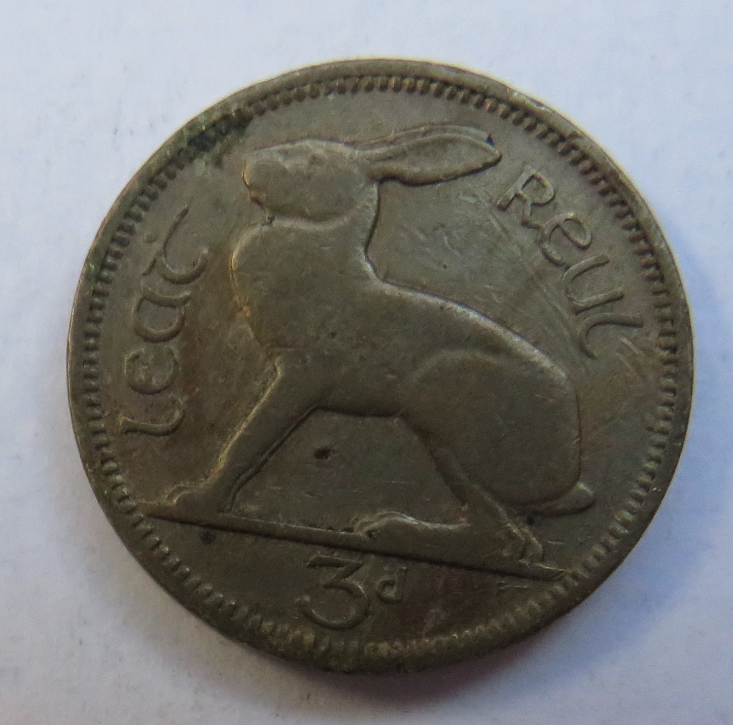1949 Ireland Eire Threepence Coin