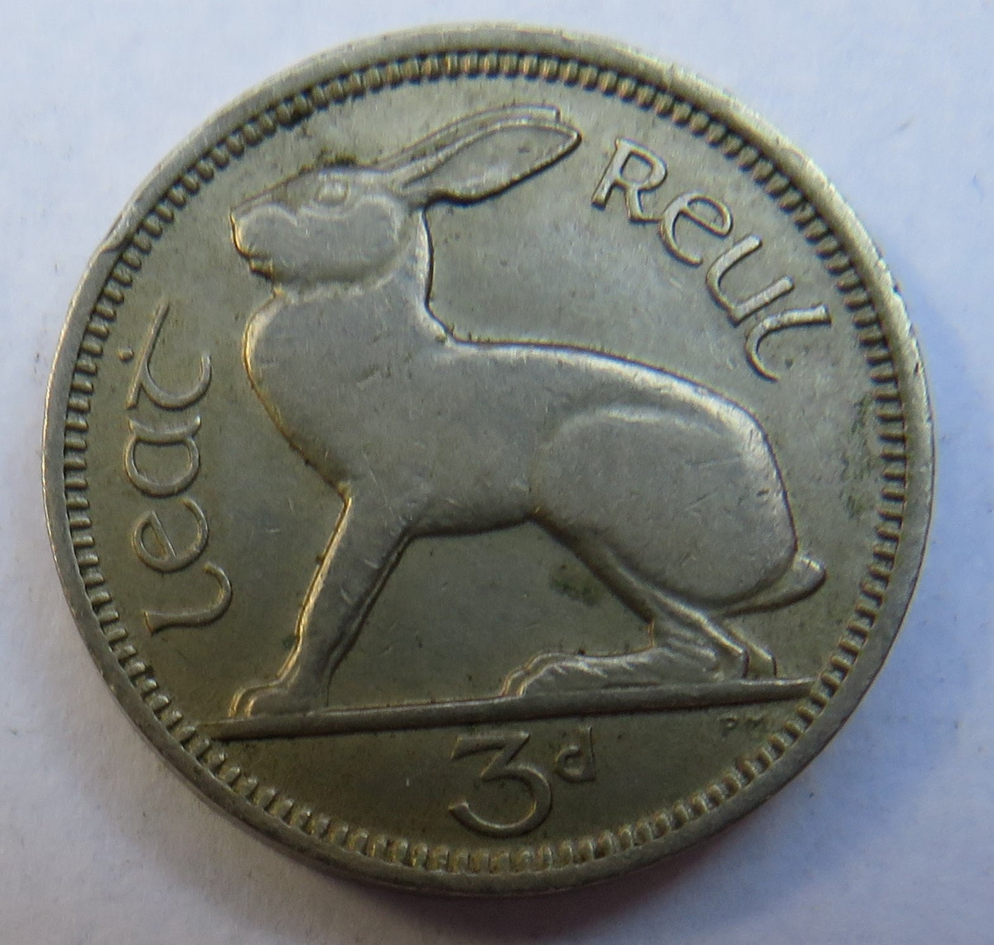 1962 Ireland Eire Threepence Coin