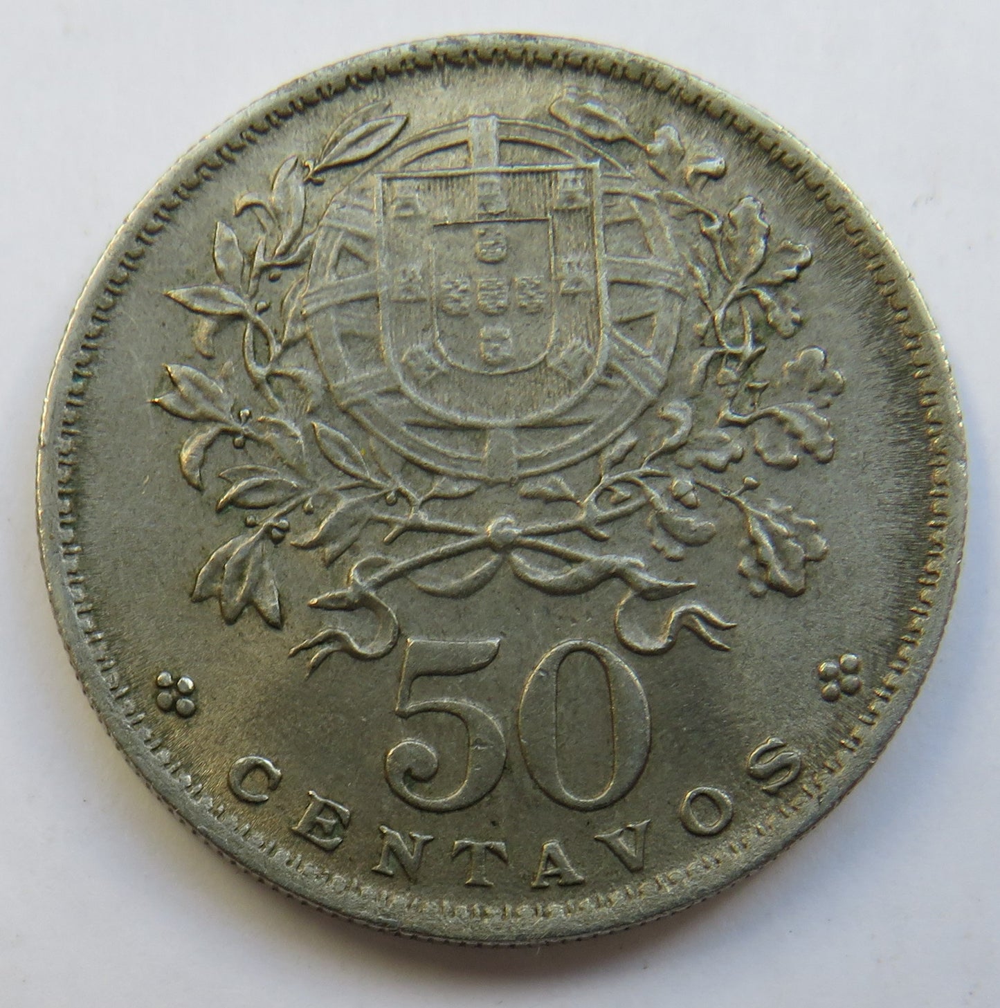 1962 Portugal 50 Centavos Coin
