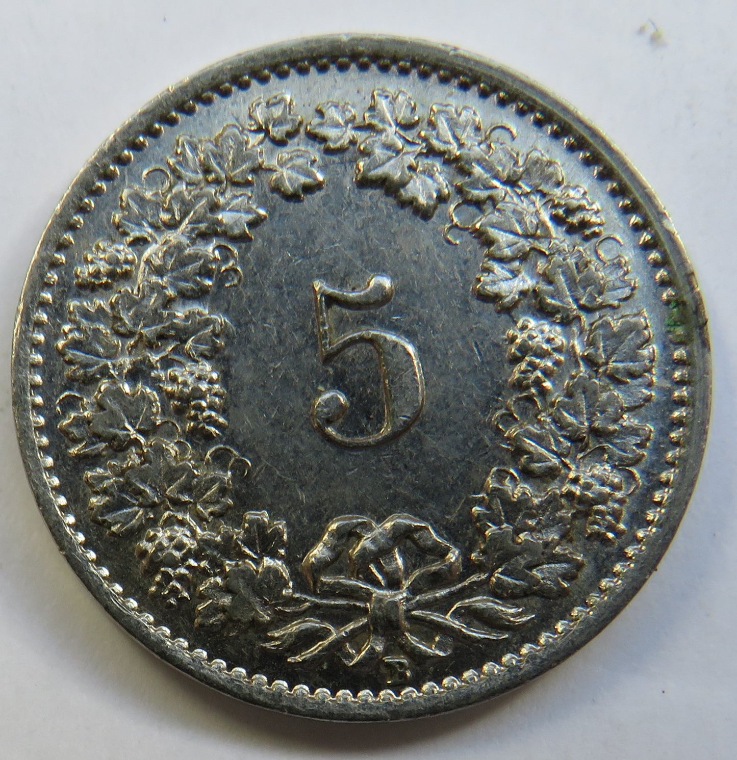 1939 Switzerland 5 Rappen Coin For Sale