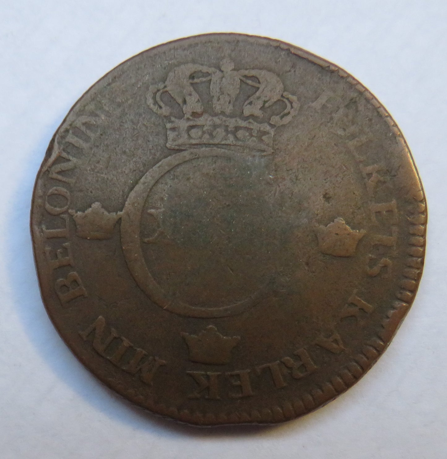 1825 Sweden 1 Skilling Coin