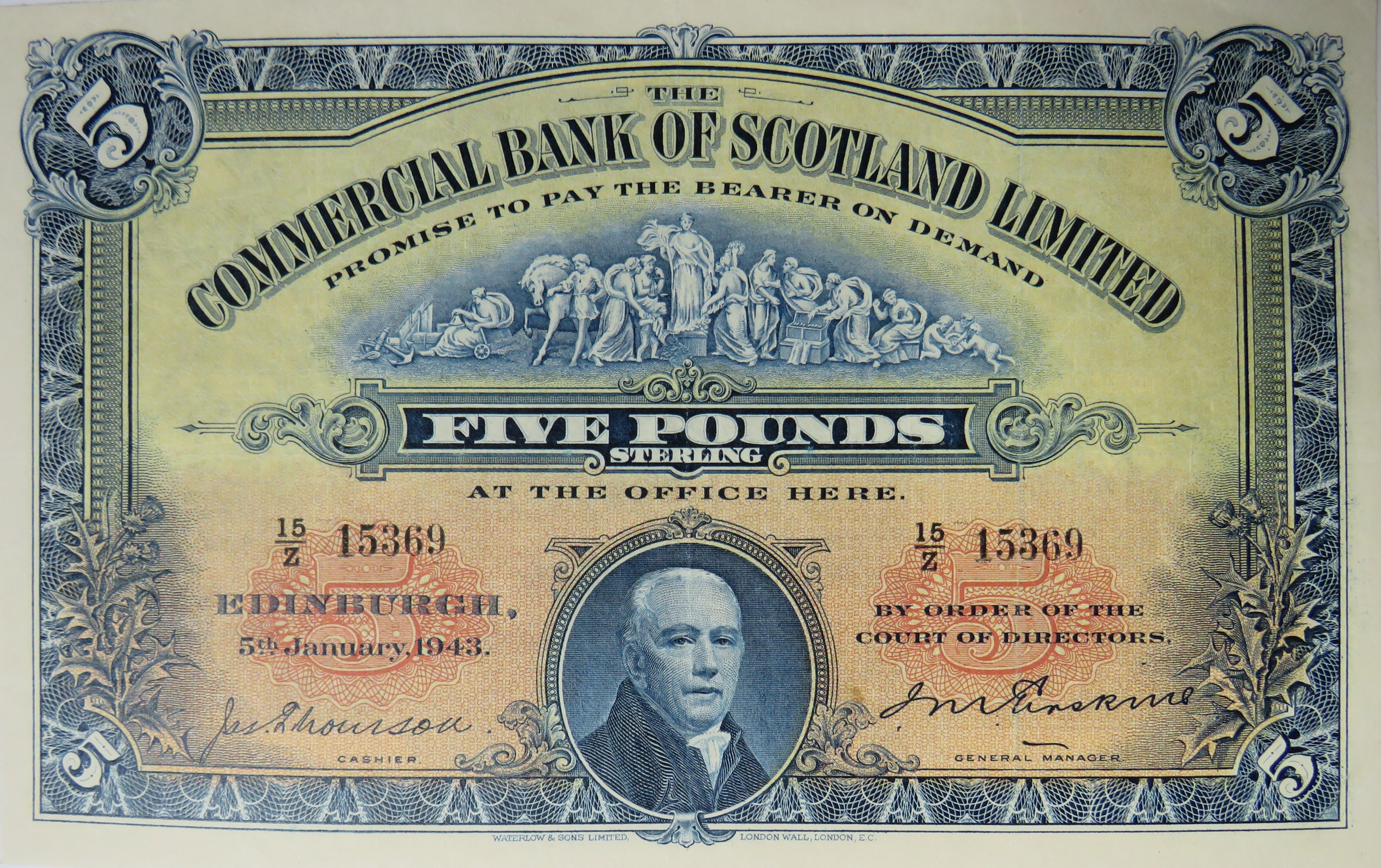 Scottish Notes Collection Scottish Banknotes for Sale | Collectable Notes | J.W.B Coins – J.W.B ...